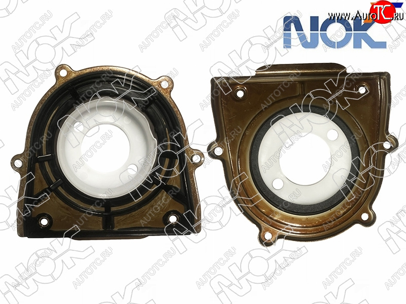 4 899 р. Сальник коленвала задний с фланцем MAZDA CX-7 MAZDA 3 MAZDA 6 NOK BH6529-E0  с доставкой в г. Майкоп