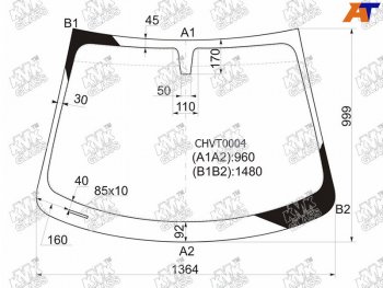 5 399 р. Стекло лобовое Chevrolet Aveo 11-15                                                                  KMK CHVT0004  с доставкой в г. Майкоп. Увеличить фотографию 1