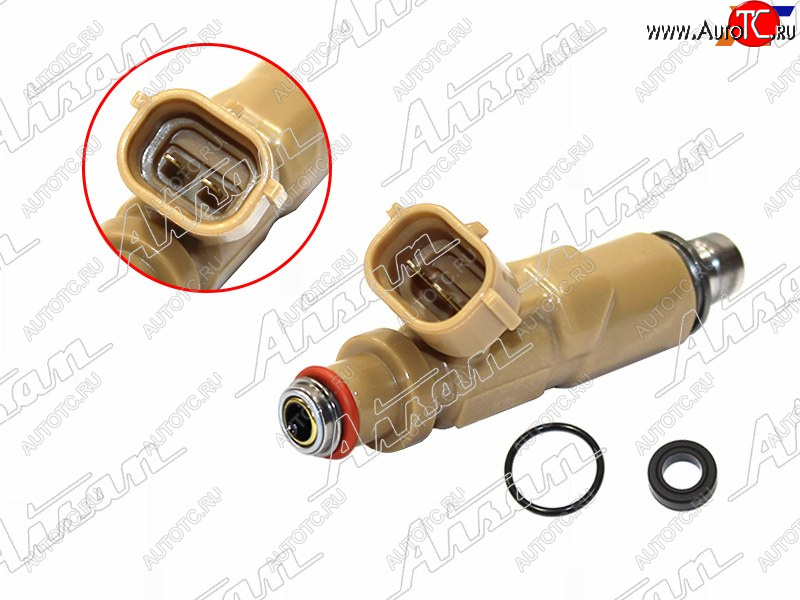 7 199 р. Форсунка топливная 3RZFE COASTERHILUXLAND CRUISER 99- AISAN FNJJ-79145  с доставкой в г. Майкоп