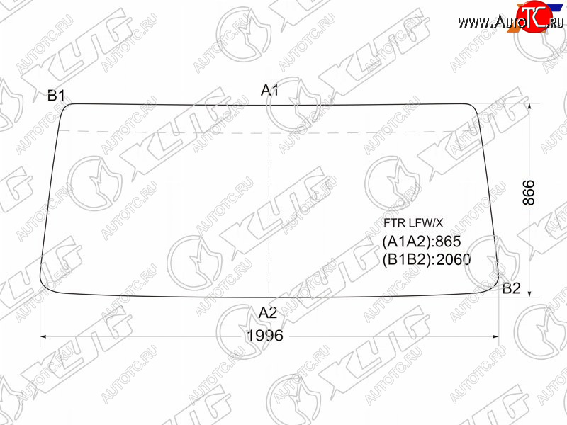 13 249 р. Стекло лобовое Foton Auman 06-  Isuzu Forward 95- XYG FTR LFW  с доставкой в г. Майкоп
