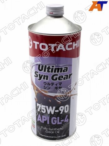 1 899 р. Масло трансмиссионное синтетическое TOTACHI Ultima Syn-Gear 75W-90 GL-4 1л TOTACHI G3501  с доставкой в г. Майкоп. Увеличить фотографию 1