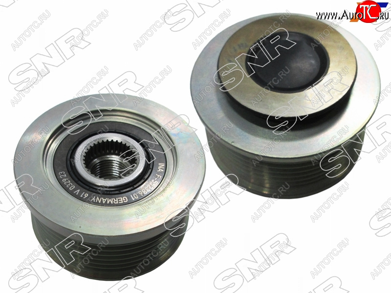 4 399 р. Шкив генератора NISSAN MANY                                                                          SNR GA76804  с доставкой в г. Майкоп