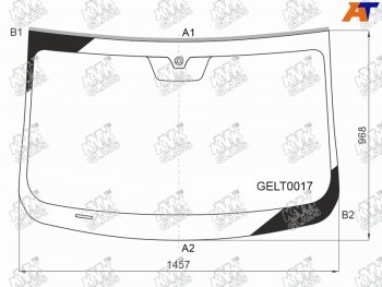 5 849 р. Стекло лобовое Geely Coolray 18-24  Belgee X50 23- KMK GELT0017  с доставкой в г. Майкоп. Увеличить фотографию 1