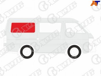 3 699 р. Стекло кузова боковое (не опускное) (Справа Цвет зеленый) Hyundai H1 97-07  JAC Refine 06-11 XYG H-I SR/RH/X  с доставкой в г. Майкоп. Увеличить фотографию 1