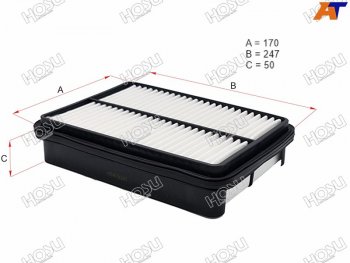 Фильтр воздушный HOSU Toyota Estima ( XR10,XR20,  AHR10,XR30, XR40,  AHR20,XR50) - ToyoAce ( XZU,  KDY)