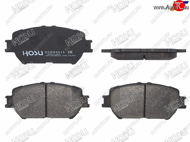 1 259 р. Колодки тормозные передние FR-FL SAT Toyota Camry XV70 дорестайлинг (2017-2021)  с доставкой в г. Майкоп