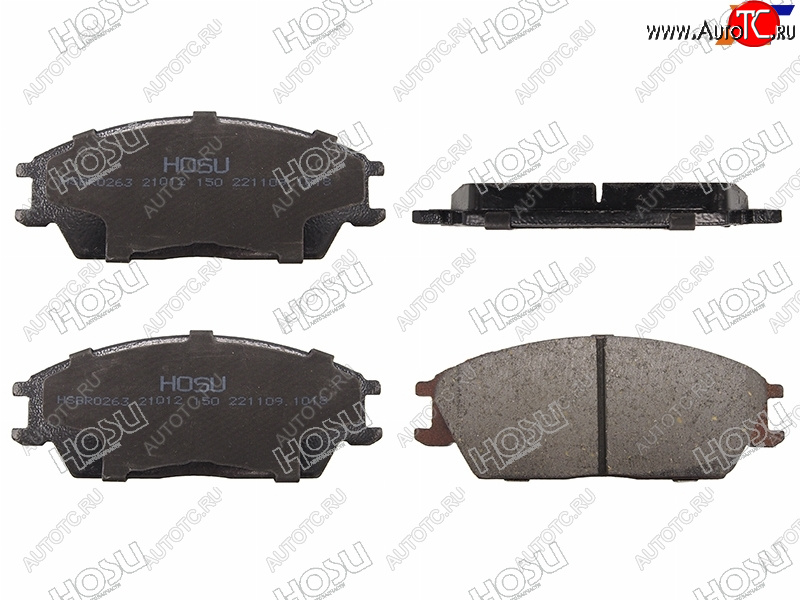 919 р. Колодки тормозные передние FR-FL SAT  Hyundai Getz TB хэтчбэк 5 дв. рестайлинг (2005-2010)  с доставкой в г. Майкоп