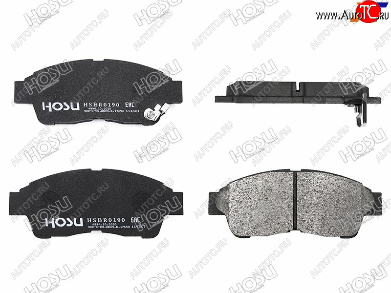 1 199 р. Колодки тормозные перед FL-FR SAT  Toyota RAV4 CA20 3 дв. дорестайлинг (2000-2003)  с доставкой в г. Майкоп