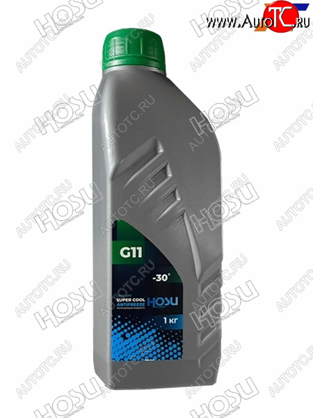 173 р. Антифриз (SUPER COOL G11 1 кг. -30 C Зелёный) HOSU HSCL0010  с доставкой в г. Майкоп