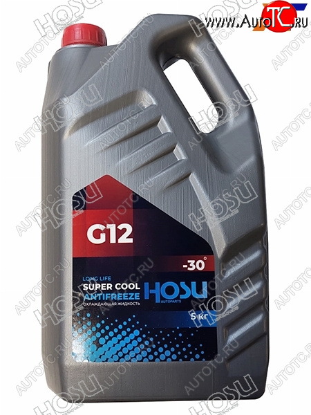 839 р. Антифриз (SUPER COOL G12 5 кг. -30 C красный) HOSU HSCL0008  с доставкой в г. Майкоп