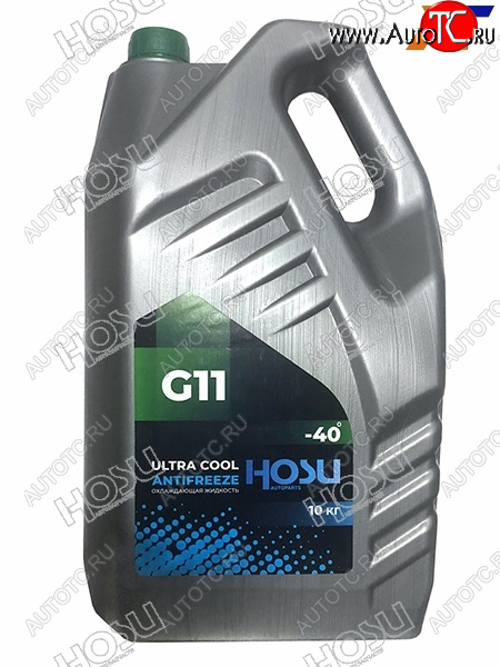 1 699 р. Антифриз (ULTRA COOL G11 10 кг. -40 C Зелёный) HOSU HSCL0006  с доставкой в г. Майкоп