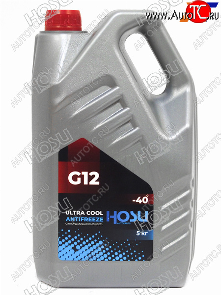 929 р. Антифриз (ULTRA COOL G12 5 кг. -40 C красный) HOSU HSCL0002  с доставкой в г. Майкоп