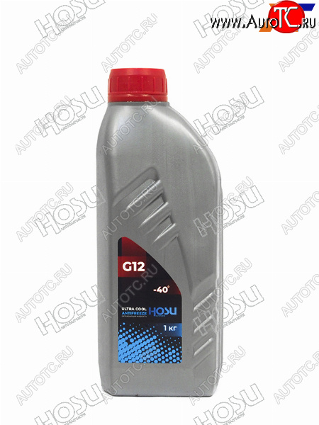 213 р. Антифриз (ULTRA COOL G12 1 кг. -40 C красный) HOSU HSCL0001  с доставкой в г. Майкоп