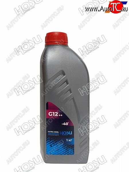 253 р. Антифриз (ULTRA COOL G12++ 1 кг. -40 C Розовый) HOSU HSCL0025  с доставкой в г. Майкоп