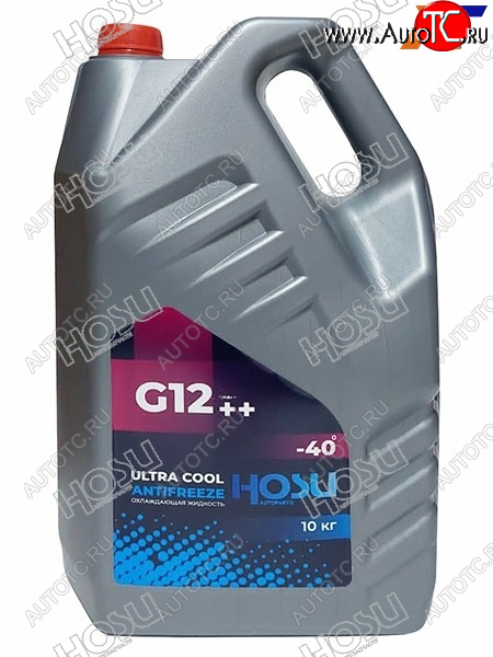 2 099 р. Антифриз (ULTRA COOL G12++ 10 кг. -40 C Розовый) HOSU HSCL0027  с доставкой в г. Майкоп