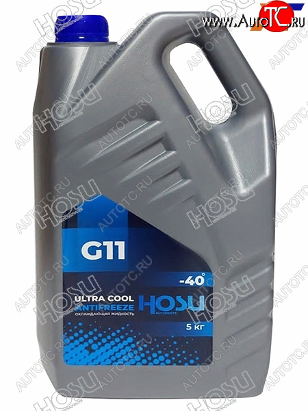 839 р. Антифриз (ULTRA COOL G11 5 кг. -40 C Синий) HOSU HSCL0029  с доставкой в г. Майкоп