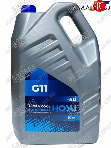 1 599 р. Антифриз (ULTRA COOL G11 10 кг. -40 C Синий) HOSU HSCL0030  с доставкой в г. Майкоп