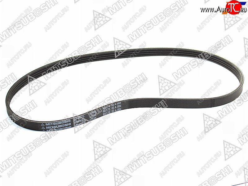 419 р. Ремень поликлиновой TOYOTA 1MZ3MZ-FE RX330 MCU3# (PS) 4AFE 7AFEMAZDA DEMIO DW# (ALT) MITSUBOSHI 4PK875  с доставкой в г. Майкоп