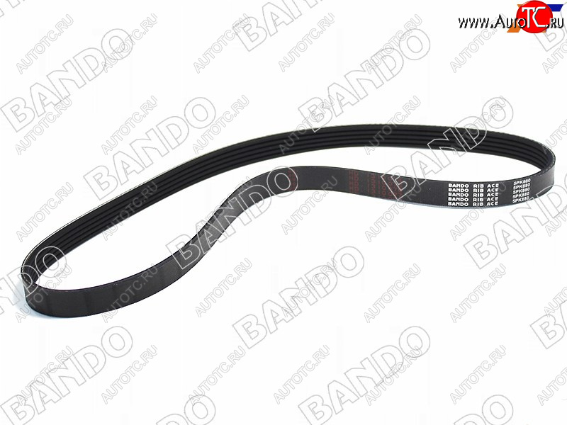 779 р. Ремень поликлиновой TOYOTA 2E (AC)SUBARU EJ20EJ25 FORESTER SF#SG# 97-05 (ALT) BANDO 5PK880  с доставкой в г. Майкоп