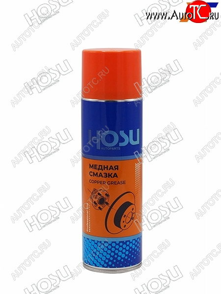 399 р. Смазка медная HOSU PROFESSIONAL LINE  флакон-аэрозоль 650мл HOSU HSLM0005  с доставкой в г. Майкоп