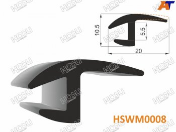 191 р. Молдинг универсальный (20mm) - бухта 30 м.(цена за 1метр) HOSU HSWM0008  с доставкой в г. Майкоп. Увеличить фотографию 1