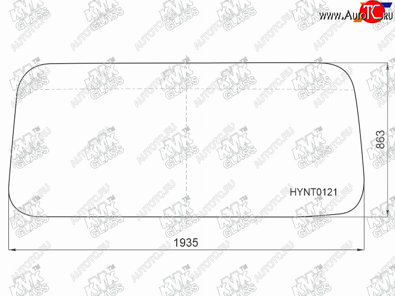 17 349 р. Стекло лобовое HYUNDAI COUNTY (ТАГАЗ) 06-                                                            KMK HYNT0121  с доставкой в г. Майкоп
