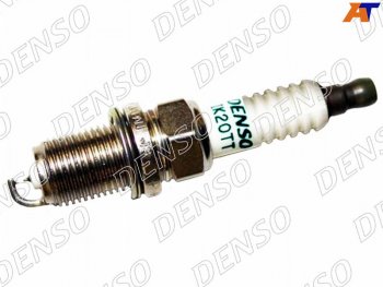 1 579 р. Свеча зажигания AUDI A3A4A6RENAULT LOGANDUSTER 04-SKODA OCTAVIA 04-RAPID 12-VW GOLFJETTA 05- DENSO IK20TT  с доставкой в г. Майкоп. Увеличить фотографию 1