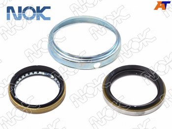 1 239 р. Сальники ступичные комплект FR TOYOTA COROLLA WABS 95-00                                            NOK K04422-12100  с доставкой в г. Майкоп. Увеличить фотографию 1