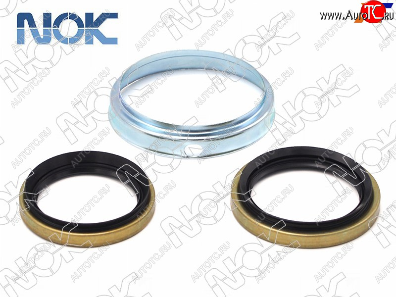 1 849 р. Cальники ступичные комплект FR TY Corona _T17#, _T19#, _T21# без ABS NOK K04422-12010  с доставкой в г. Майкоп