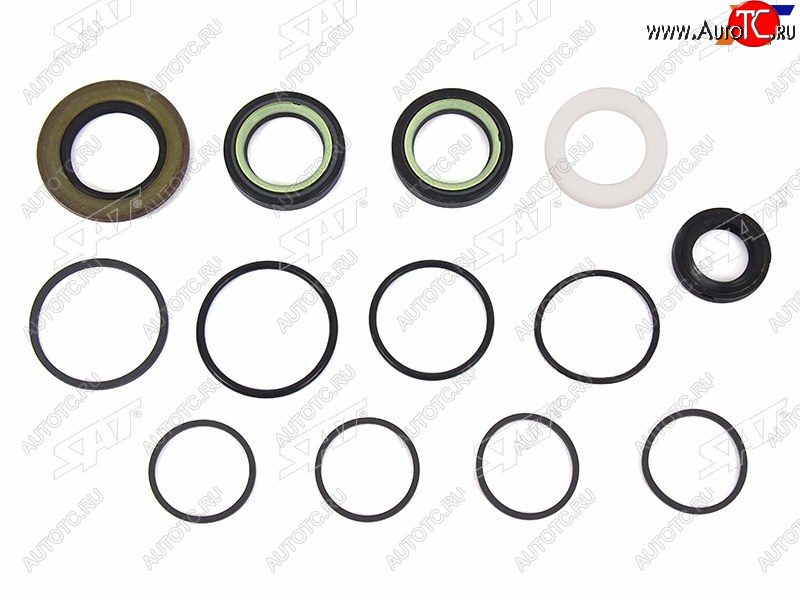 4 399 р. Ремкомплект рулевой рейки NISSAN ALMERA N16 02-07 PRIMERA P12 SAT K49001-BV000-KIT  с доставкой в г. Майкоп
