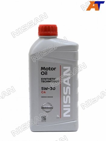 1 469 р. Масло моторное NISSAN 5W-30 DPF 1л.                                                                  NISSAN KE900-90033R  с доставкой в г. Майкоп. Увеличить фотографию 1