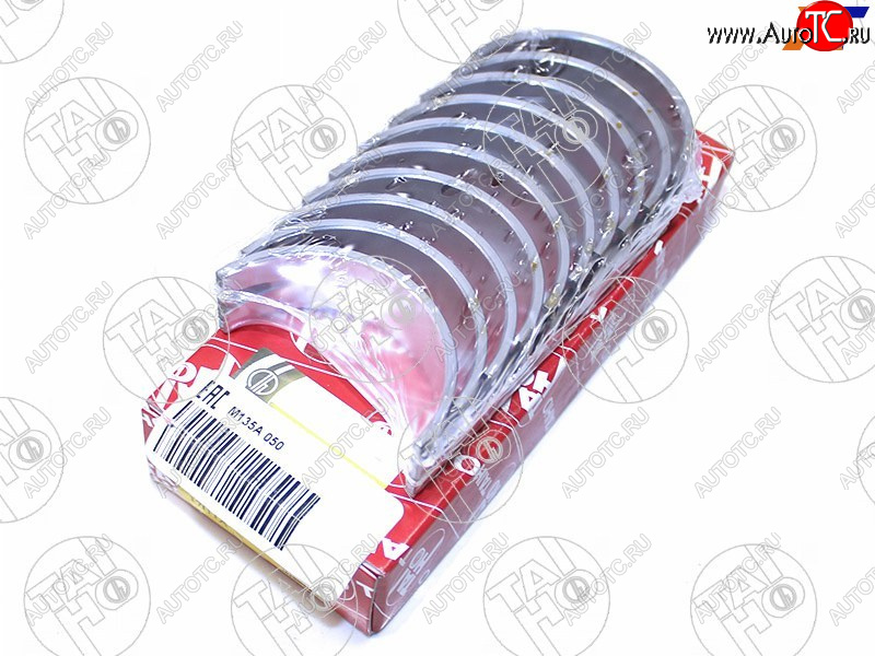 1 379 р. Вкладыши коренные к-т 0,50 MITSUBISHI LANCERGALANT 4G914G924G93 91-                               TAIHO M135A 050  с доставкой в г. Майкоп