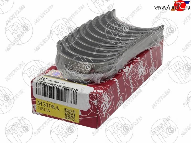 1 029 р. Вкладыши коренные к-т 075 HYUNDAI ELANTRAAVANTEI30 1,6 06- TAIHO M3108A 075  с доставкой в г. Майкоп