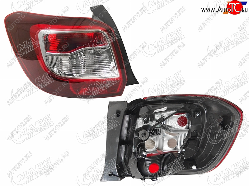 4 749 р. Фонарь задний левый MARS  Renault Sandero Stepway  (B8) (2014-2018) дорестайлинг  с доставкой в г. Майкоп