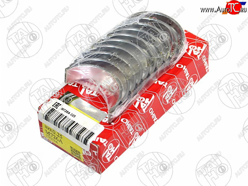 2 599 р. Вкладыши коренные к-т 0,25 TOYOTA BBBELTAPASSORACTISRUSHPLATZVITZ 1SZ-FE2SZ-FEK3-VE 05- TAIHO M726A 025  с доставкой в г. Майкоп