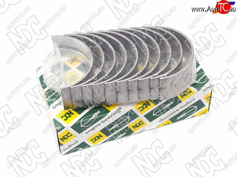 1 599 р. Вкладыши коренные к-т STD TOYOTA HIACEHILUXSURF L2L2L-T3L 83- NDC MS-1406A STD  с доставкой в г. Майкоп