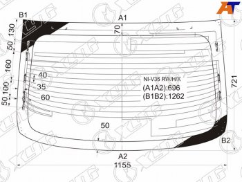 15 799 р. Стекло заднее (Цвет зеленый Обогрев Антенна) Infiniti G25 10-14  G35 06-09  G37 08-14  Nissan S XYG NI-V36 RW/H/X  с доставкой в г. Майкоп. Увеличить фотографию 1