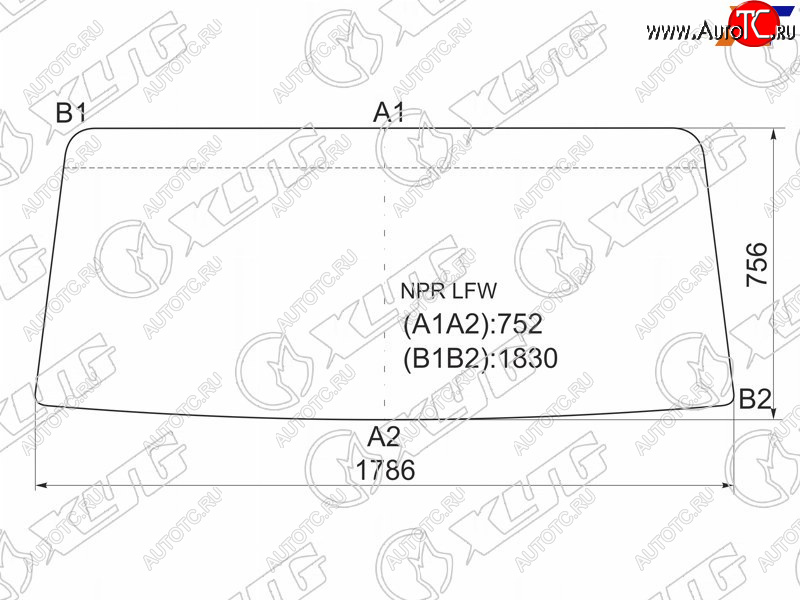 9 999 р. Стекло лобовое Isuzu ELF NPRNQR 84-93  BAW Fenix 1065 07-11 XYG NPR LFW  с доставкой в г. Майкоп