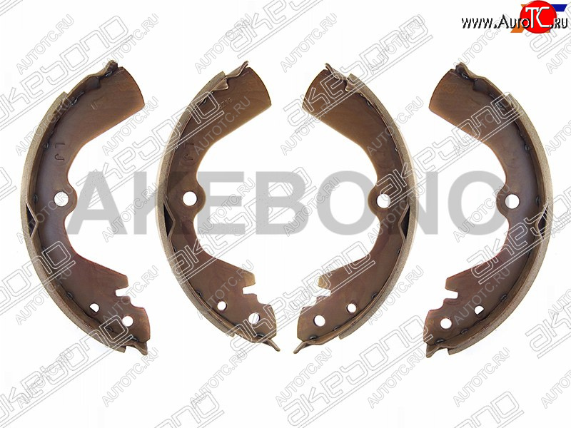 1 699 р. Колодки тормозные задние RH-LH SAT Nissan Primera 1 седан P10 (1990-1995)  с доставкой в г. Майкоп