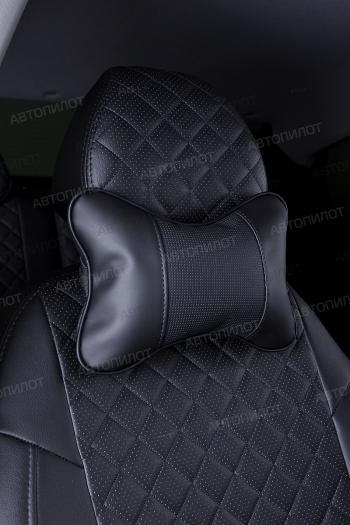 1 349 р. Подушки под шею (натур. кожа NC01 2 шт экокожа) АВТОПИЛОТ Baltmotors Striker 500 (2008-2025) (черный)  с доставкой в г. Майкоп. Увеличить фотографию 5