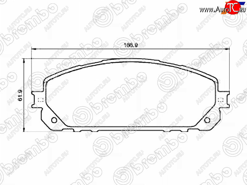 6 349 р. Колодки тормозные передние FL-FR SAT Jeep Cherokee KL рестайлинг (2017-2020)  с доставкой в г. Майкоп