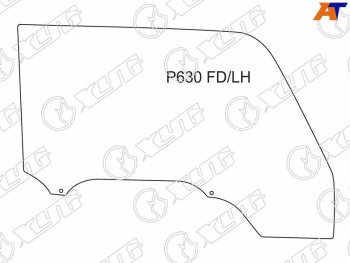 3 699 р. Стекло боковое опускное (Спереди Слева Цвет зеленый) Mazda Titan 89-00 XYG P630 FD/LH  с доставкой в г. Майкоп. Увеличить фотографию 1
