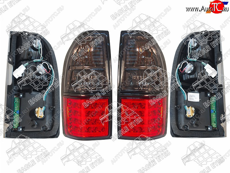 16 599 р. Фонарь задний Toyota Land Cruiser Prado (J90) 96-02 (Диоды Комплект) EAGLE EYES PF-EE-212-19B0-SM  с доставкой в г. Майкоп