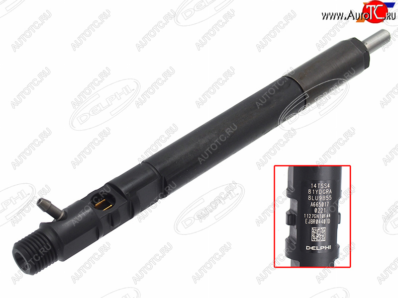 25 749 р. Форсунка топливная SSANGYONG REXTONKAYRON 2,7 EURO 4                                                DELPHI R04401D  с доставкой в г. Майкоп