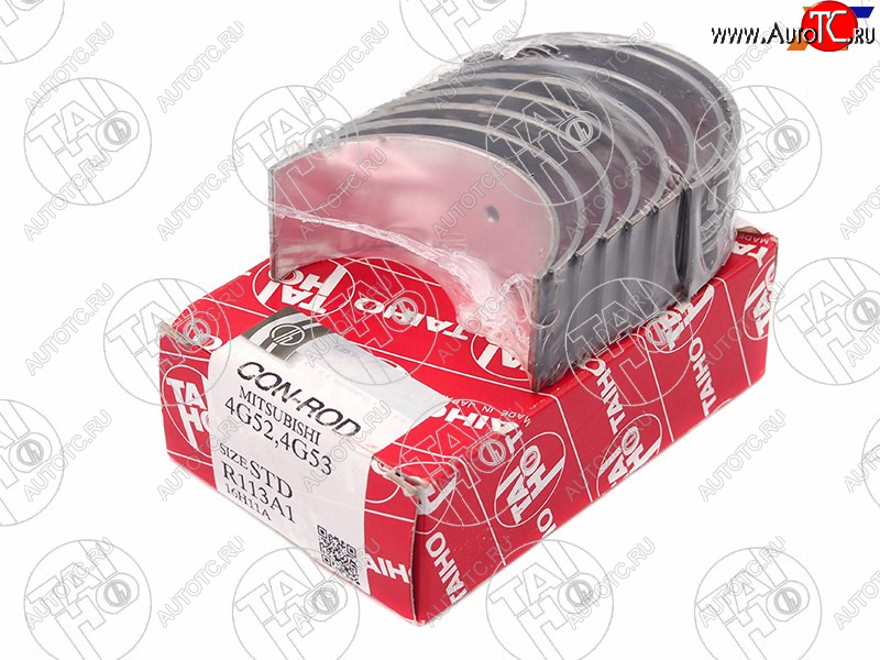 1 029 р. Вкладыши шатунные к-т STD MITSUBISHI DELICAL200PAJEROMONTERO 4D554D564G524G54 82- TAIHO R113A1 STD  с доставкой в г. Майкоп