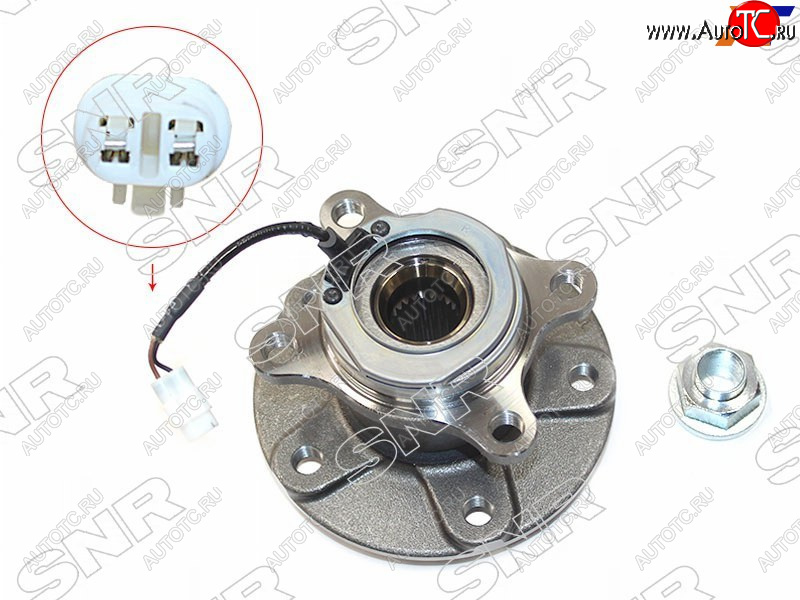12 799 р. Ступичный узел задн.прав SUZUKI SX-4 4WD Венгрия 06- SNR R17757  с доставкой в г. Майкоп