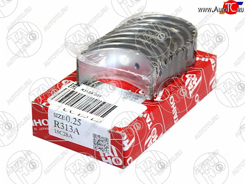 679 р. Вкладыши шатунные к-т 0,25 MAZDA DEMIO323FIMILIAKIA AVELLASEPHIA B1-5D5TCUCZ5ZL 96- TAIHO R313A 025  с доставкой в г. Майкоп