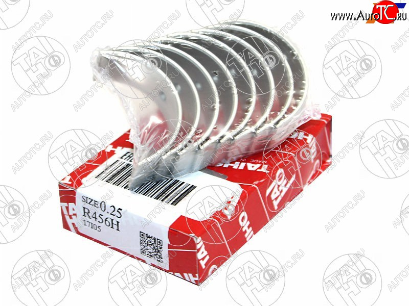 1 349 р. Вкладыши шатунные к-т 0,25 HONDA CITYCRXCIVICFERIOLOGOCAPA ERD15ABD13AB 98- TAIHO R456H 025  с доставкой в г. Майкоп
