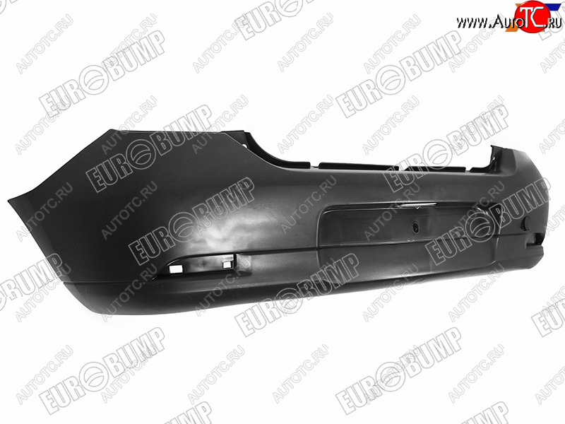 5 199 р. Задний бампер EUROBUMP Renault Logan 2 дорестайлинг (2014-2018)  с доставкой в г. Майкоп