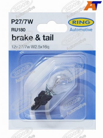 339 р. Лампа дополнительного освещения P277W  12V 277W Блистер 1 шт. RING RU180  с доставкой в г. Майкоп. Увеличить фотографию 2